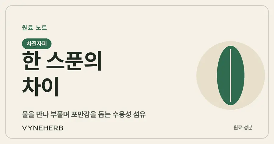 한 스푼의 차이